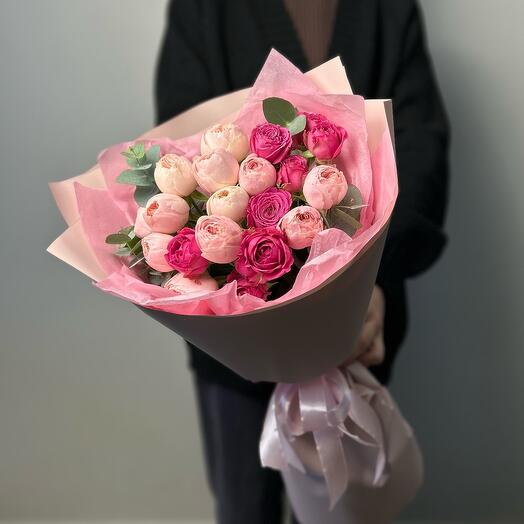 75 Пионовидных Тюльпанов Микс